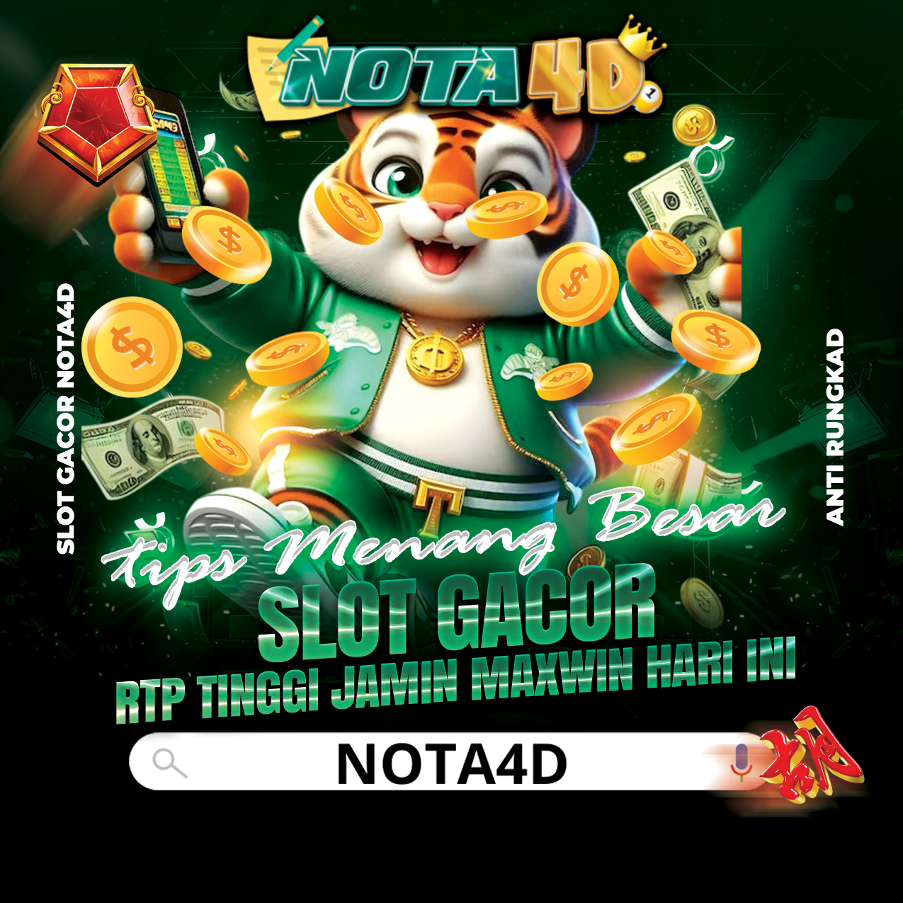 7 Tips Menang Besar Bermain Slot Gacor di Situs Nota4D