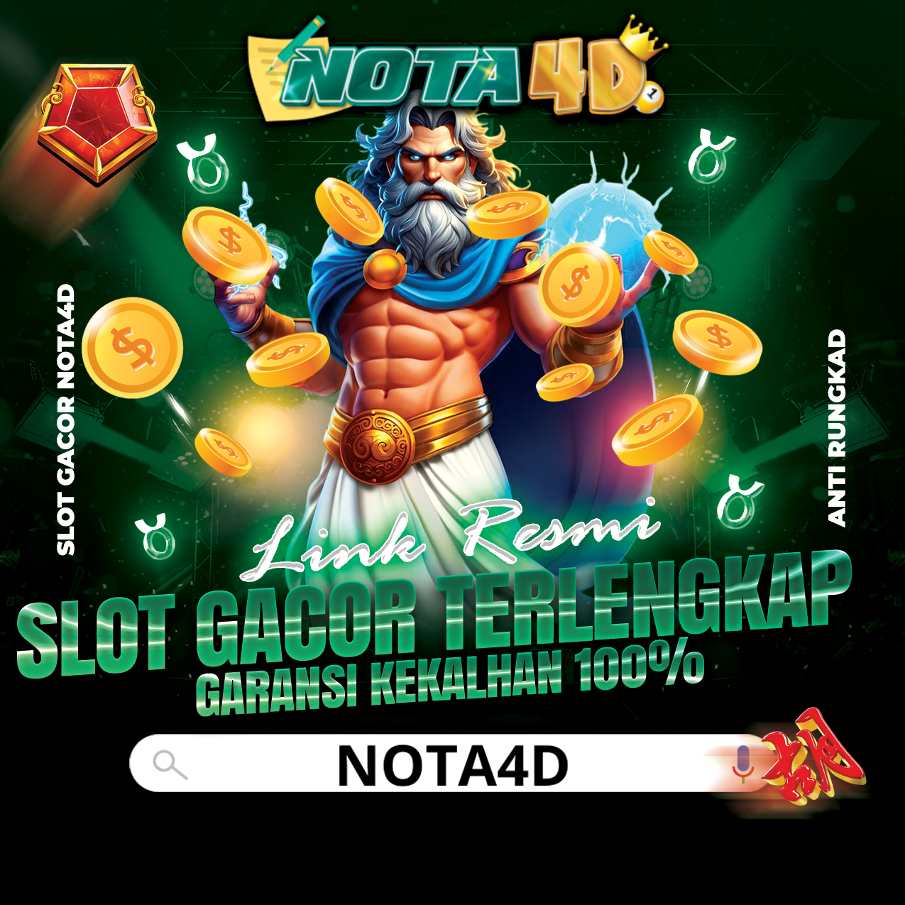 Link Daftar Slot Terlengkap Dengan Garansi Kekalahan 100% Hanya Nota4D