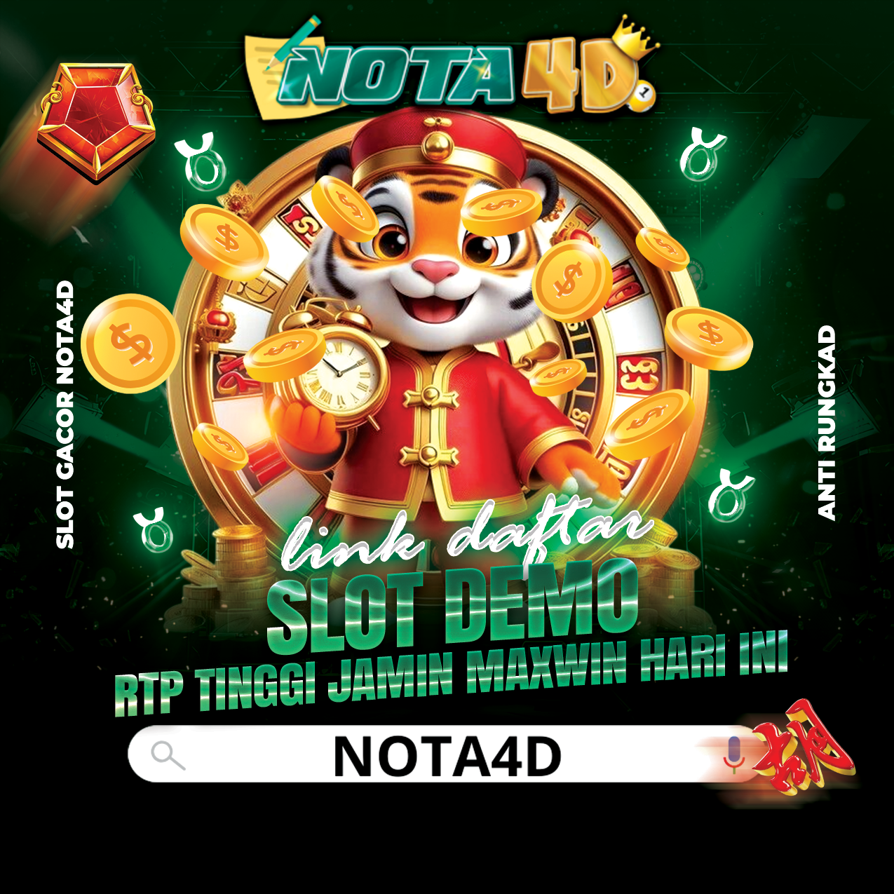 Nota4D Link Daftar Slot Demo Terpercaya