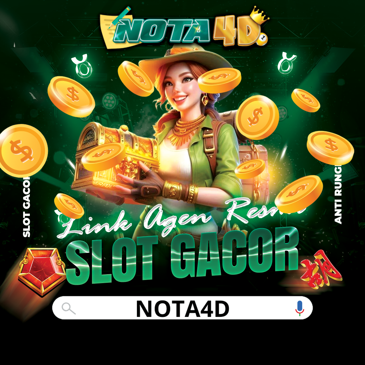 Nota4D: Link Login Resmi Agen Slot Paling Gacor & Pasti JP 2025
