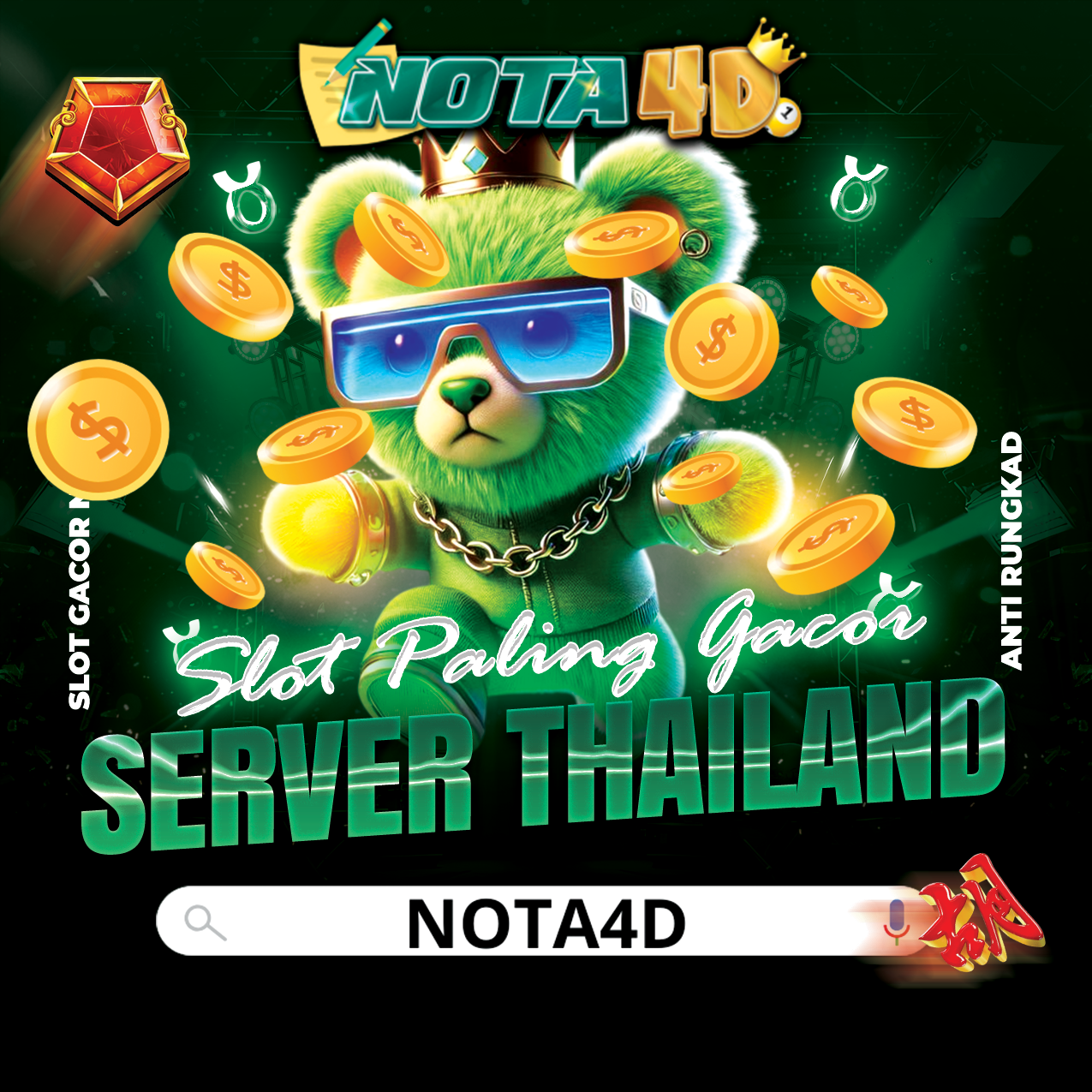 Nota4D Link Slot Paling Gacor Server Thailand Terbaik Dan Pasti Bayar