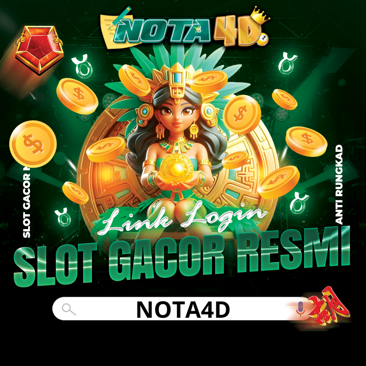 Nota4D Slot Resmi Mudah Menang dan Pasti JP